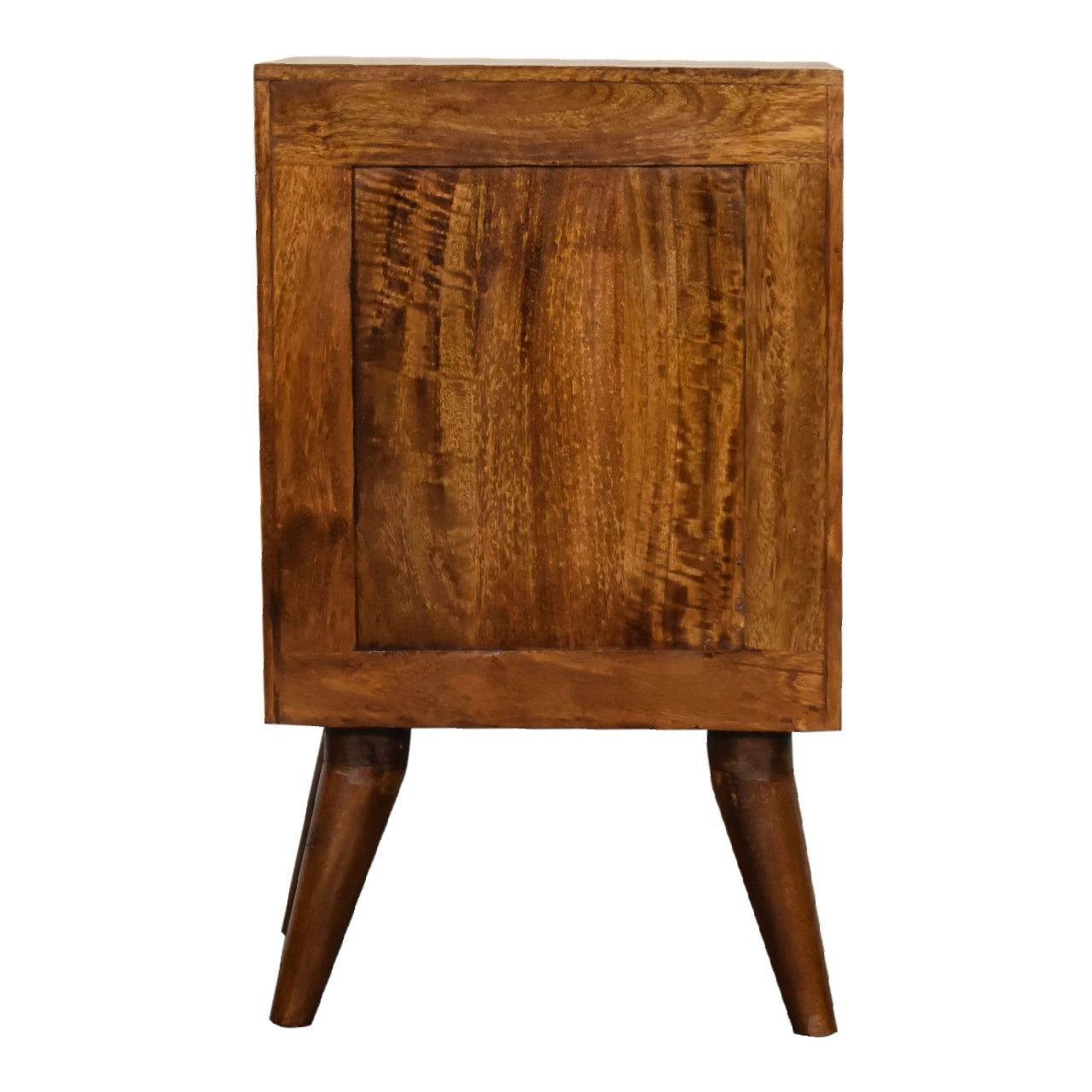 Chestnut Bedside 4 Drawer Multi