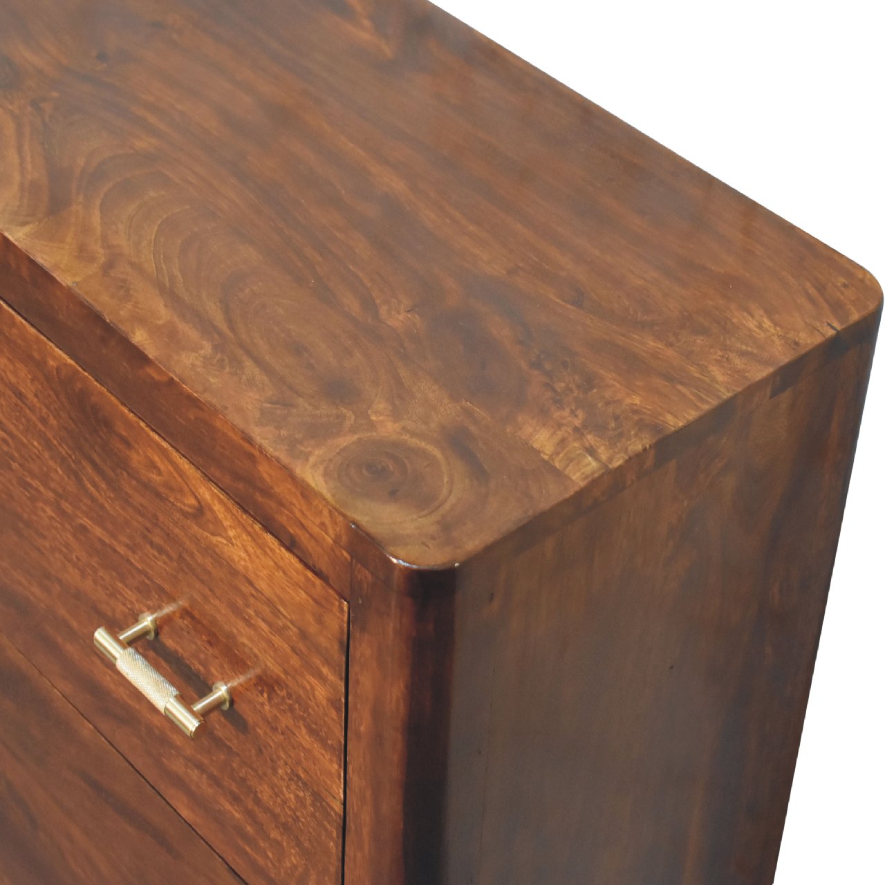 Chest of Drawers in chestnut finish