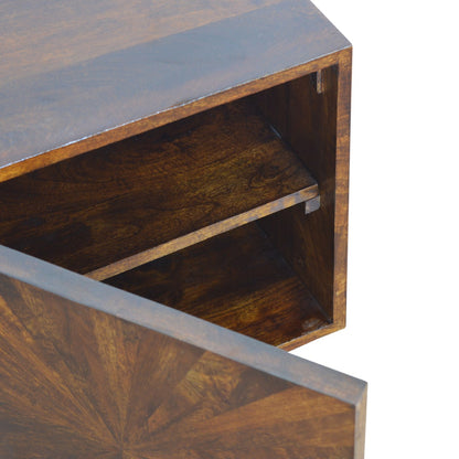 Chestnut Cabinet - Sunrise