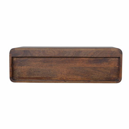 Floating Console Chestnut Open