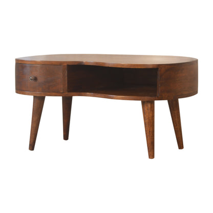 Chestnut Coffee Table Wave