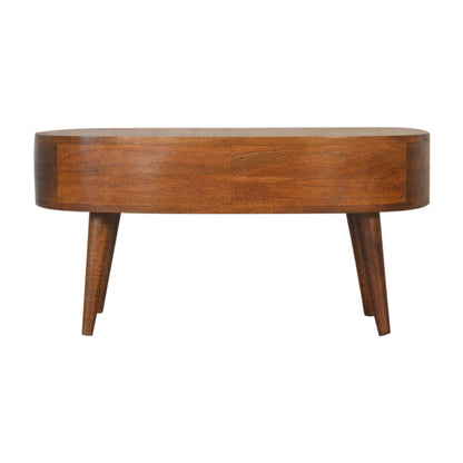 Chestnut Coffee Table Wave