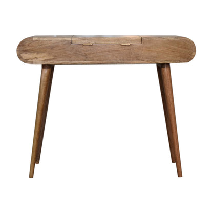 Oak-ish Dressing Table Round