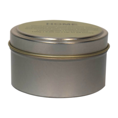 100% hand-poured soya blended wax and embedded with semi-precious stones for a cleaner