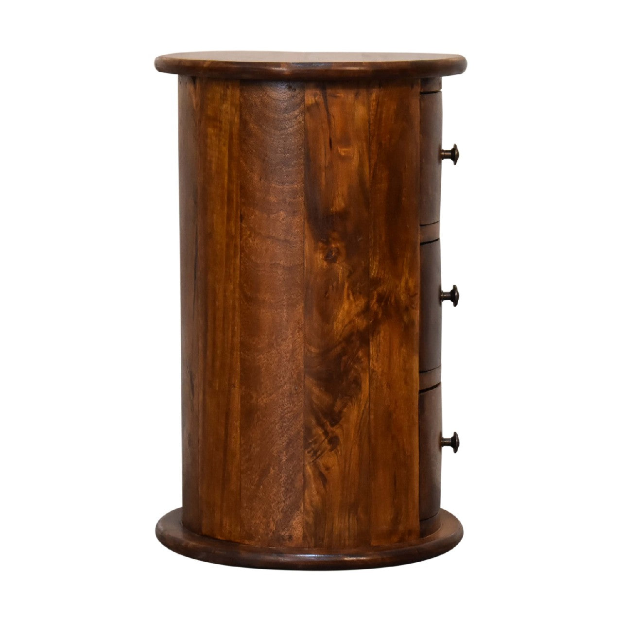 Chestnut Chest Bedside Drum Mini