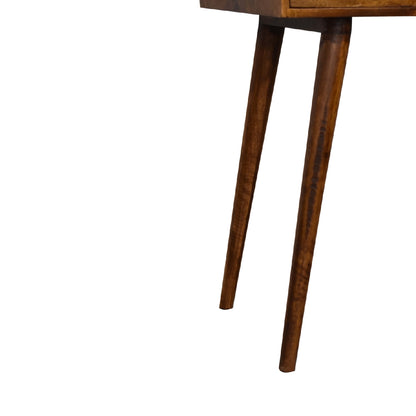 Chestnut Vanity - Foldable Mirror Table