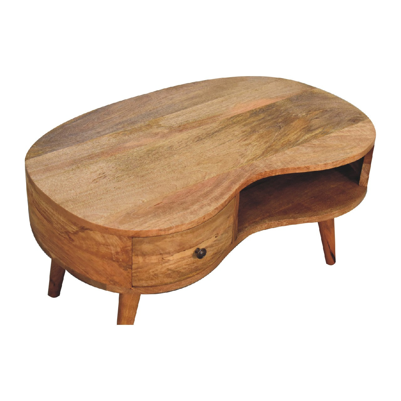 Oak-ish Coffee Table Wave