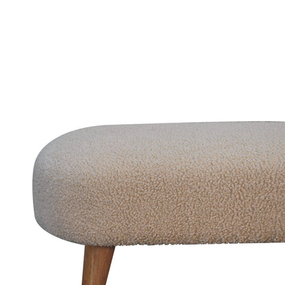 Hallway Bench Boucle