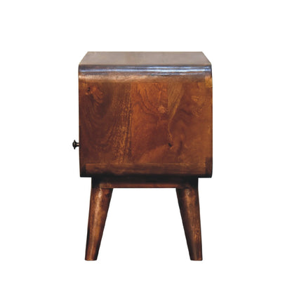 Media Unit - Mini Chestnut Curved