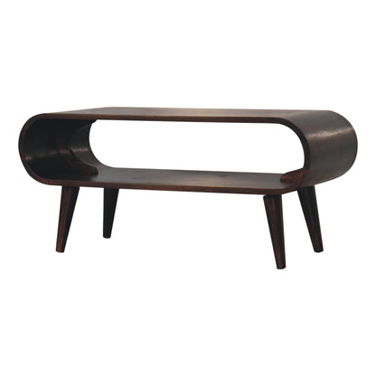 Walnut Coffee Table - Amaya Light