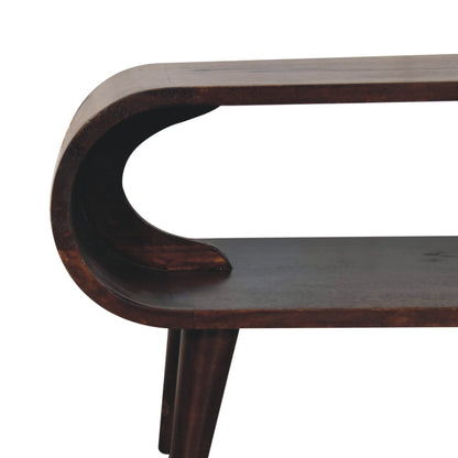 Walnut Coffee Table - Amaya Light