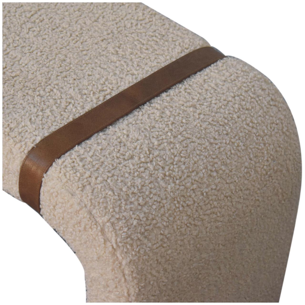 Leather Bench Boucle Strap