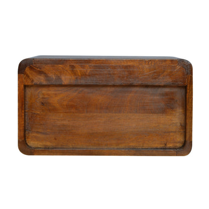 Chestnut Bedside Woven Wall Mounted