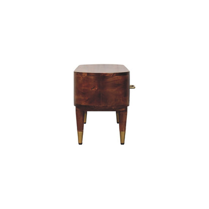 Media Unit - Two Drawer Open Slot