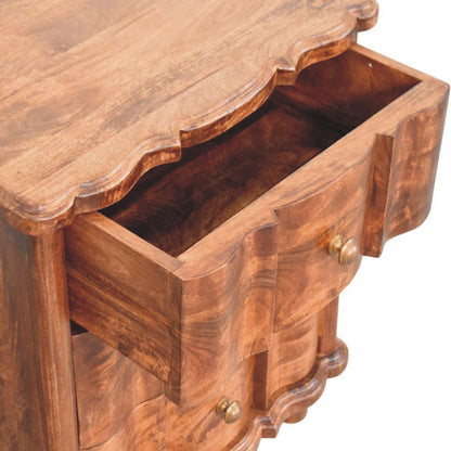 3 Drawer Bedside - Valencia
