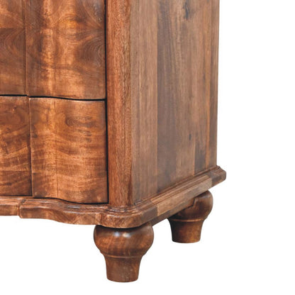 3 Drawer Bedside - Valencia
