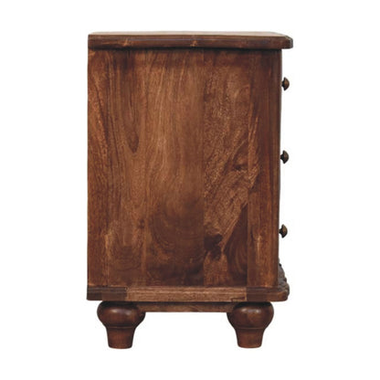 3 Drawer Bedside - Valencia