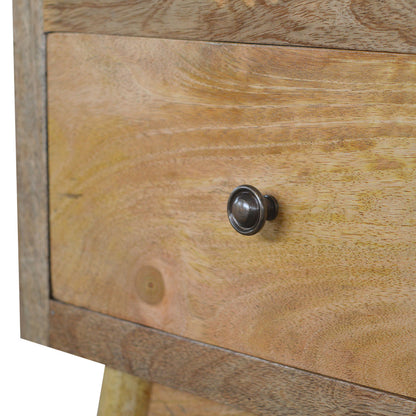 Bedside with 2 Drawers - Nordic Style