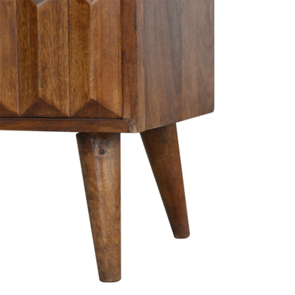 Chestnut Media Unit - Prism Sliding