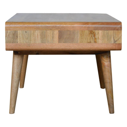 Oak-ish Coffee Table Curved